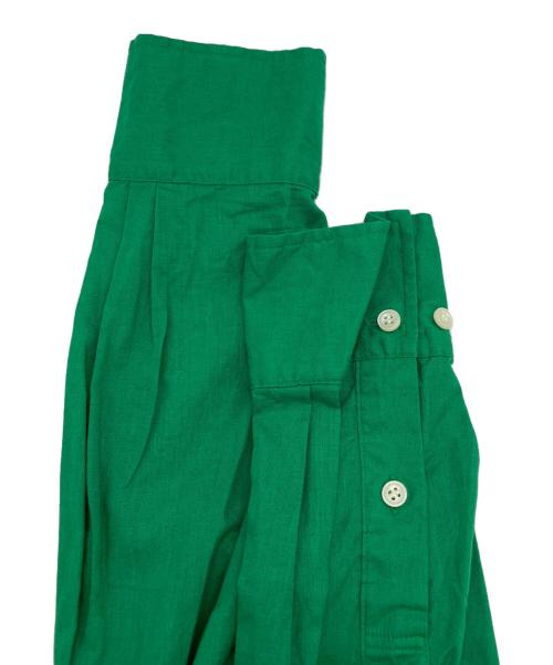 Spick and Span（スピック＆スパン）Spick and Span (スピック＆スパン) コットンリネンルーズシャツ グリーン サイズ:FREEの古着・服飾アイテム