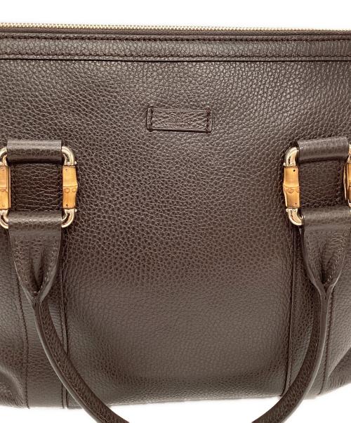 GUCCI（グッチ）GUCCI (グッチ) 2WAYバッグ ブラウンの古着・服飾アイテム
