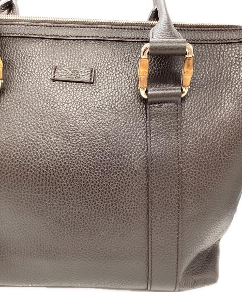 GUCCI（グッチ）GUCCI (グッチ) 2WAYバッグ ブラウンの古着・服飾アイテム