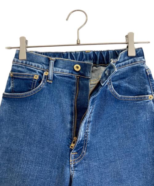 GOOD GRIEF!（グッドグリーフ）GOOD GRIEF! (グッドグリーフ) Damaged Hem Wide Leg Denim インディゴ サイズ:Sの古着・服飾アイテム