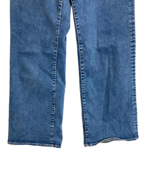 GOOD GRIEF!（グッドグリーフ）GOOD GRIEF! (グッドグリーフ) Damaged Hem Wide Leg Denim インディゴ サイズ:Sの古着・服飾アイテム