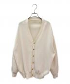 MUSE de Deuxieme Classeミューズ ドゥーズィエム クラス）の古着「Heartrich カーディガン」｜アイボリー