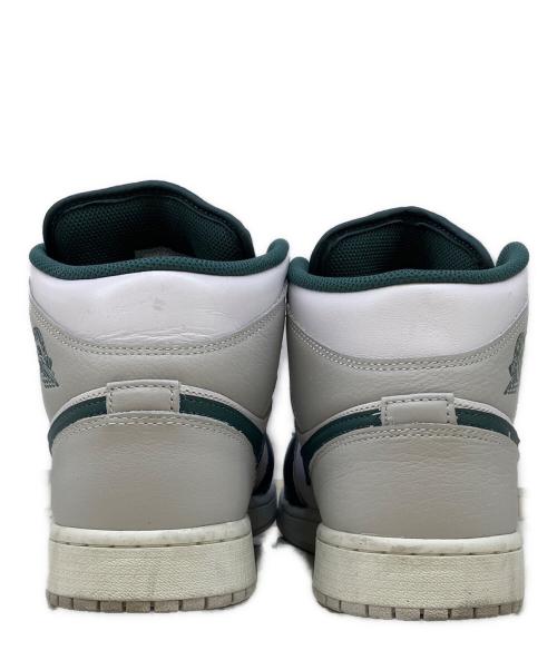 NIKE（ナイキ）NIKE (ナイキ) ハイカットスニーカー ホワイト×グリーン サイズ:28の古着・服飾アイテム
