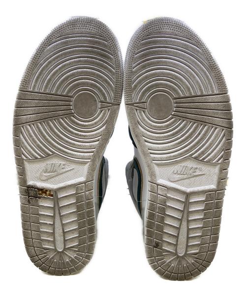 NIKE（ナイキ）NIKE (ナイキ) ハイカットスニーカー ホワイト×グリーン サイズ:28の古着・服飾アイテム