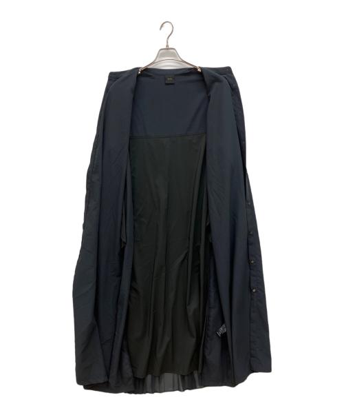 Spick and Span（スピック＆スパン）Spick and Span (スピック＆スパン) バックプリーツワンピース　シャツワンピース ブラック サイズ:Freeの古着・服飾アイテム