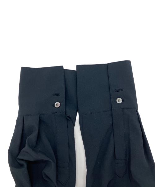 Spick and Span（スピック＆スパン）Spick and Span (スピック＆スパン) バックプリーツワンピース　シャツワンピース ブラック サイズ:Freeの古着・服飾アイテム