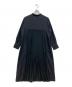 Spick and Span (スピック＆スパン) バックプリーツワンピース　シャツワンピース ブラック サイズ:Free：7000円