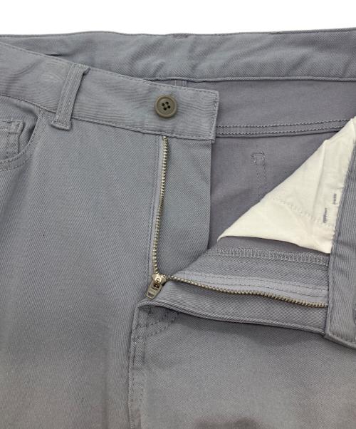 LANVIN en Bleu（ランバンオンブルー）LANVIN en Bleu (ランバンオンブルー) バルキーガムストレッチ 5ポケット スキニー カラーパンツ グレー サイズ:48の古着・服飾アイテム