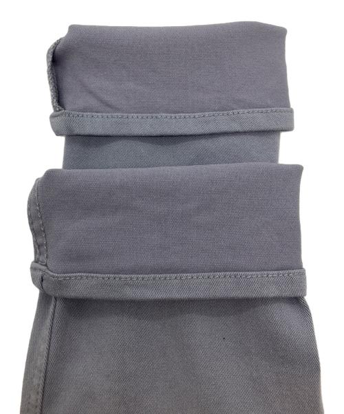 LANVIN en Bleu（ランバンオンブルー）LANVIN en Bleu (ランバンオンブルー) バルキーガムストレッチ 5ポケット スキニー カラーパンツ グレー サイズ:48の古着・服飾アイテム