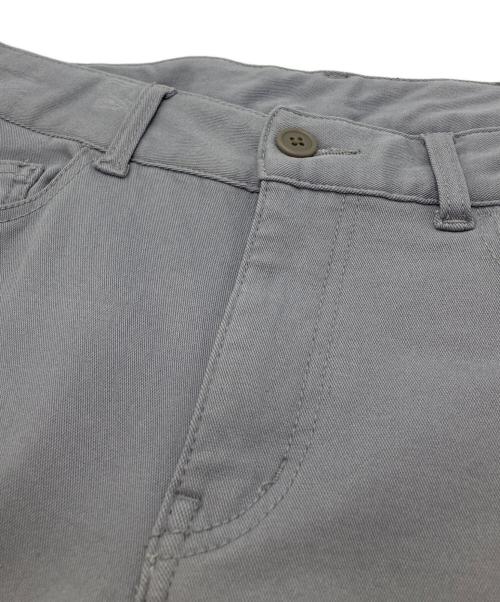 LANVIN en Bleu（ランバンオンブルー）LANVIN en Bleu (ランバンオンブルー) バルキーガムストレッチ 5ポケット スキニー カラーパンツ グレー サイズ:48の古着・服飾アイテム