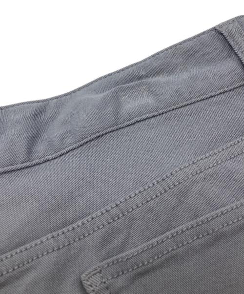 LANVIN en Bleu（ランバンオンブルー）LANVIN en Bleu (ランバンオンブルー) バルキーガムストレッチ 5ポケット スキニー カラーパンツ グレー サイズ:48の古着・服飾アイテム