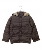 BURBERRY LONDONバーバリーロンドン）の古着「ダウンジャケット」｜ブラウン