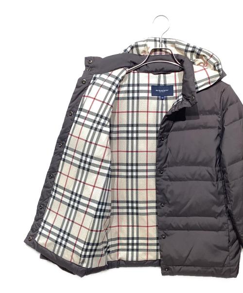 BURBERRY LONDON（バーバリーロンドン）BURBERRY LONDON (バーバリーロンドン) ダウンジャケット ブラウン サイズ:38の古着・服飾アイテム