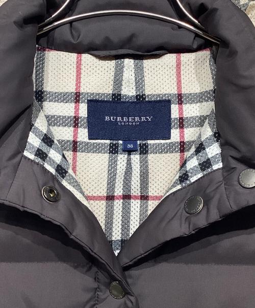 BURBERRY LONDON（バーバリーロンドン）BURBERRY LONDON (バーバリーロンドン) ダウンジャケット ブラウン サイズ:38の古着・服飾アイテム