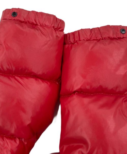 MONCLER（モンクレール）MONCLER (モンクレール) ダウンジャケット レッド サイズ:1の古着・服飾アイテム