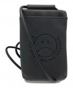 WCJダブルシージェイ）の古着「フェイスショルダーウォレット」｜ブラック