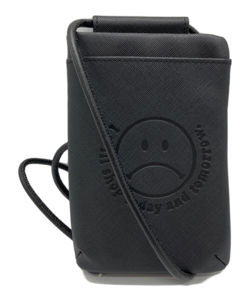 WCJ（ダブルシージェイ）WCJ (ダブルシージェイ) フェイスショルダーウォレット ブラックの古着・服飾アイテム