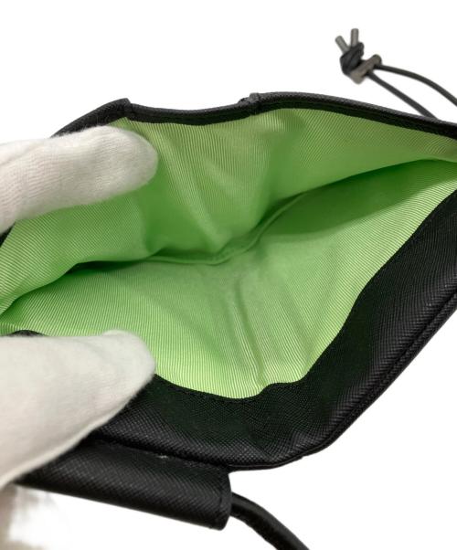 WCJ（ダブルシージェイ）WCJ (ダブルシージェイ) フェイスショルダーウォレット ブラックの古着・服飾アイテム