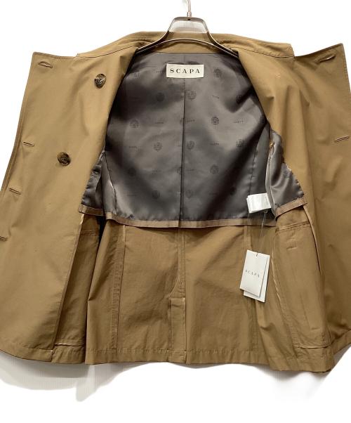 SCAPA（スキャパ）SCAPA (スキャパ) エーデルジャケット ブラウン サイズ:38の古着・服飾アイテム