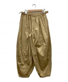 M TO R（ムウトアール）の古着「BALOON VOLUME PANTS」｜ベージュ
