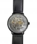 LOBORロバー）の古着「自動巻きスケルトンウォッチ」｜グレー