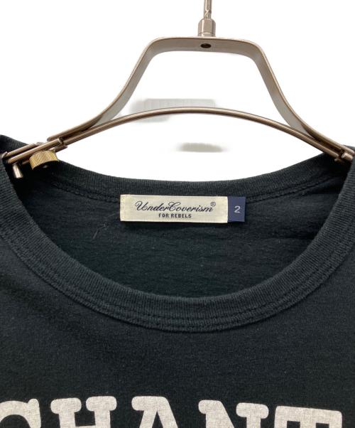 UNDERCOVER（アンダーカバー）UNDERCOVER (アンダーカバー) CHANT!Tシャツ　プリントTシャツ ブラック サイズ:2の古着・服飾アイテム