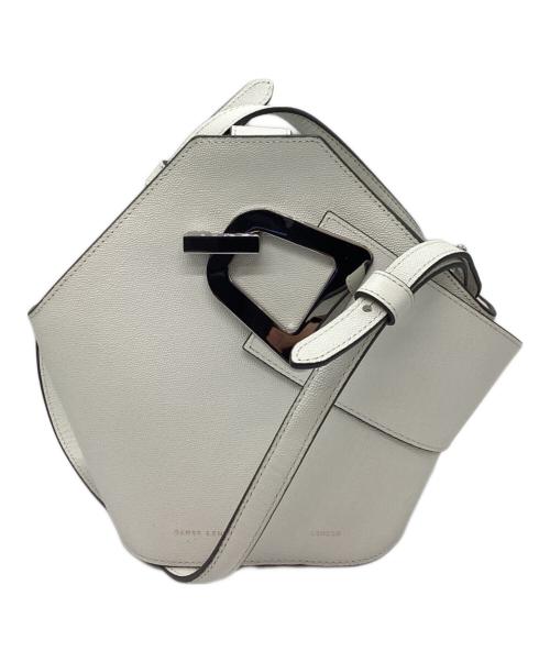 DANSE LENTE（ダンス・レンテ）DANSE LENTE (ダンス・レンテ) JOHNNY バケットバッグ ホワイト サイズ:下記参照の古着・服飾アイテム