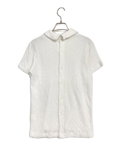 tricot COMME des GARCONS（トリココムデギャルソン）tricot COMME des GARCONS (トリココムデギャルソン) ラウンドカラーカットソー ホワイト サイズ:SIZE Mの古着・服飾アイテム