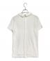 tricot COMME des GARCONS (トリココムデギャルソン) ラウンドカラーカットソー ホワイト サイズ:SIZE M：5000円