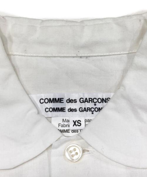 COMME des GARCONS COMME des GARCONS（コムデギャルソン コムデギャルソン）COMME des GARCONS COMME des GARCONS (コムデギャルソン コムデギャルソン) レーススリーブブラウス ホワイト サイズ:XSの古着・服飾アイテム