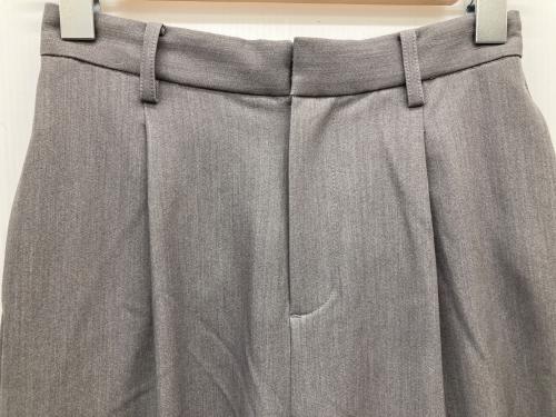 Snidel（スナイデル）Snidel (スナイデル) ストレートワイドパンツ グレーの古着・服飾アイテム