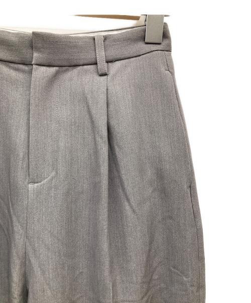 Snidel（スナイデル）Snidel (スナイデル) ストレートワイドパンツ グレーの古着・服飾アイテム