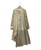 HYKEハイク）の古着「FD BOSOM SHIRT DRESS」｜イエロー
