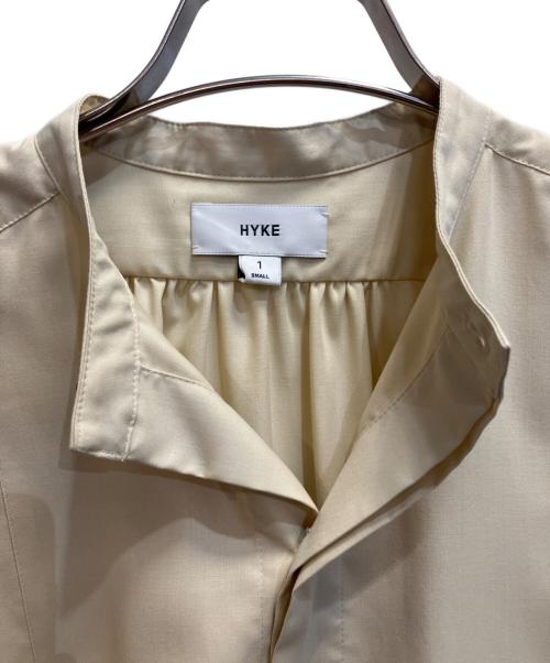 HYKE（ハイク）HYKE (ハイク) FD BOSOM SHIRT DRESS イエロー サイズ:1の古着・服飾アイテム