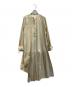 HYKE（ハイク）の古着「FD BOSOM SHIRT DRESS」｜イエロー
