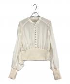 FUMIE=TANAKAフミエタナカ）の古着「バルーンシャツブラウス」｜アイボリー