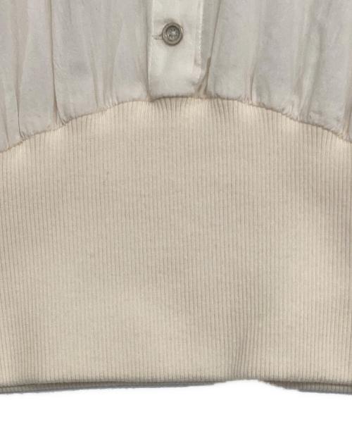 FUMIE=TANAKA（フミエタナカ）FUMIE=TANAKA (フミエタナカ) バルーンシャツブラウス アイボリー サイズ:SIZE 2の古着・服飾アイテム