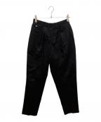 colony clothingコロニークロージング）の古着「タックパンツ　スラックス」｜ブラック