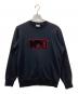 DIESEL（ディーゼル）の古着「グラフィックロゴスウェット」｜ブラック