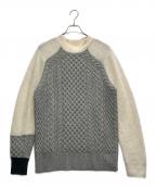 sacaiサカイ）の古着「CABLE PATTERN KNIT PULLOVER」｜マルチカラー