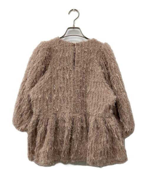 TSURU by MARIKO OIKAWA（ツルバイマリコオイカワ）TSURU by MARIKO OIKAWA (ツルバイマリコオイカワ) pas de deux ペプラムブラウス ベージュ サイズ:Freeの古着・服飾アイテム