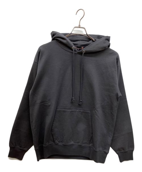 AURALEE（オーラリー）AURALEE (オーラリー) ORGANIC COTTON COMPACT GRADATION DYED SWEAT P/O PK INK BLACK GRADATION サイズ:3 未使用品の古着・服飾アイテム