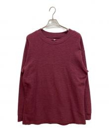 A.F ARTEFACT（エーエフ アーティファクト）の古着「Surf Knit Pullover　サーフニット プルオーバー」｜パープル