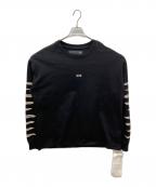 A.F ARTEFACTエーエフ アーティファクト）の古着「HEAVY WEIGHT C/JERSEY LS TOPS　ヘビーウエイトコットンジャージトップス　ロングスリーブカットソー　Tシャツ」｜ブラック