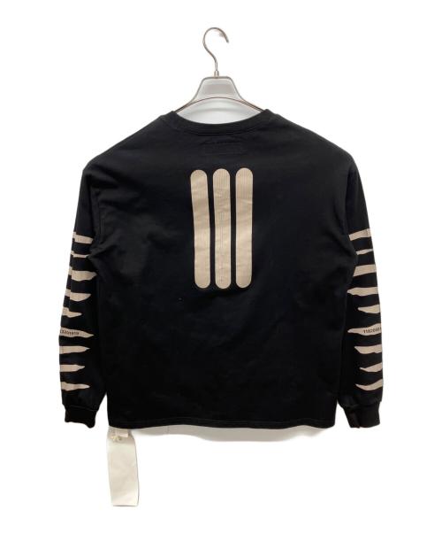 A.F ARTEFACT（エーエフ アーティファクト）A.F ARTEFACT (エーエフ アーティファクト) HEAVY WEIGHT C/JERSEY LS TOPS　ヘビーウエイトコットンジャージトップス　ロングスリーブカットソー　Tシャツ ブラック サイズ:1の古着・服飾アイテム