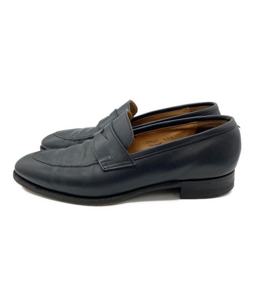Crockett & Jones（クロケット＆ジョーンズ）Crockett & Jones (クロケット＆ジョーンズ) TREVOR　コインローファー ブラック サイズ:6　1/2Dの古着・服飾アイテム