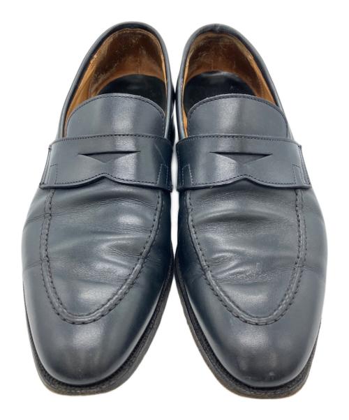 Crockett & Jones（クロケット＆ジョーンズ）Crockett & Jones (クロケット＆ジョーンズ) TREVOR　コインローファー ブラック サイズ:6　1/2Dの古着・服飾アイテム