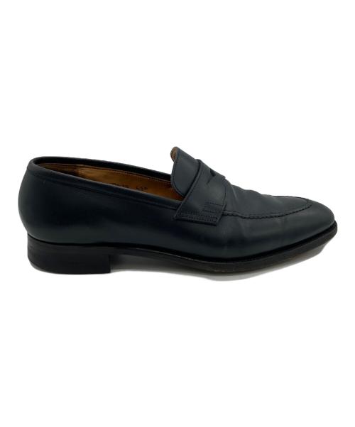 Crockett & Jones（クロケット＆ジョーンズ）Crockett & Jones (クロケット＆ジョーンズ) TREVOR　コインローファー ブラック サイズ:6　1/2Dの古着・服飾アイテム