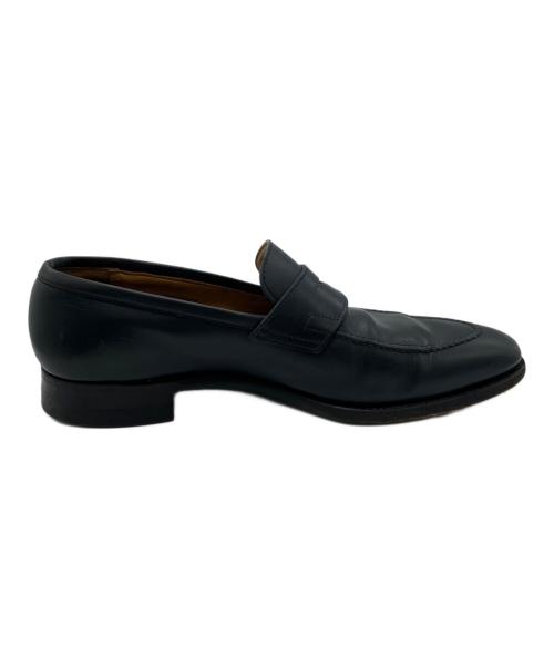 Crockett & Jones（クロケット＆ジョーンズ）Crockett & Jones (クロケット＆ジョーンズ) TREVOR　コインローファー ブラック サイズ:6　1/2Dの古着・服飾アイテム