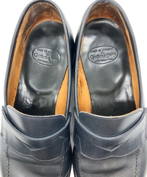 Crockett & Jones（クロケット＆ジョーンズ）Crockett & Jones (クロケット＆ジョーンズ) TREVOR　コインローファー ブラック サイズ:6　1/2Dの古着・服飾アイテム